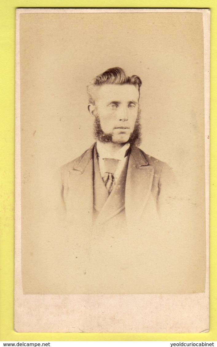 Victorian CDV - Gentleman - J. Port - Stonehouse - Old (before 1900)