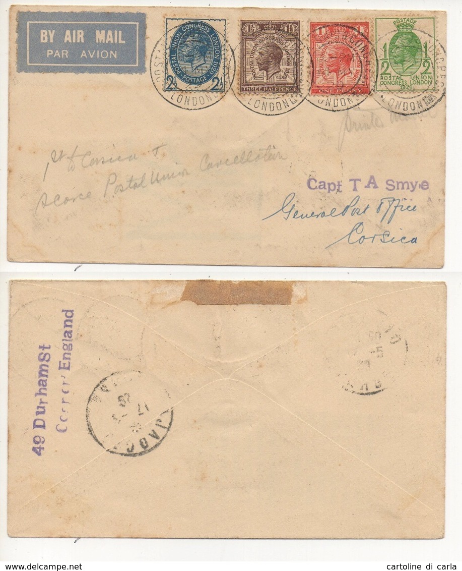 AIR MAIL LETTER 14 05 1929 #86 - Usati