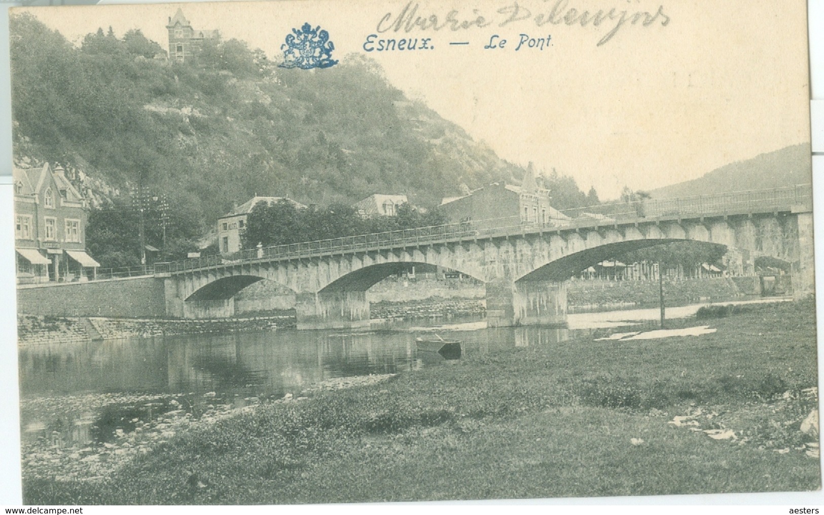 Esneux 1905; Le Pont - Vogagé (Grand Bazar Liège) - Esneux