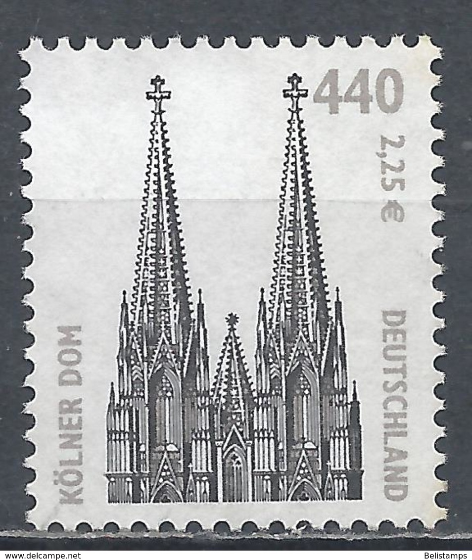 Germany 2001. Scott #1854 (U) Cologne Cathedral * - Oblitérés