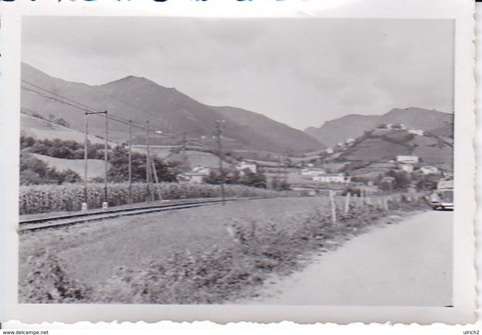 Foto Vorpyrenäen - Eisenbahnstrecke - Ca. 1940 - 8*5,5cm (37335) - Orte