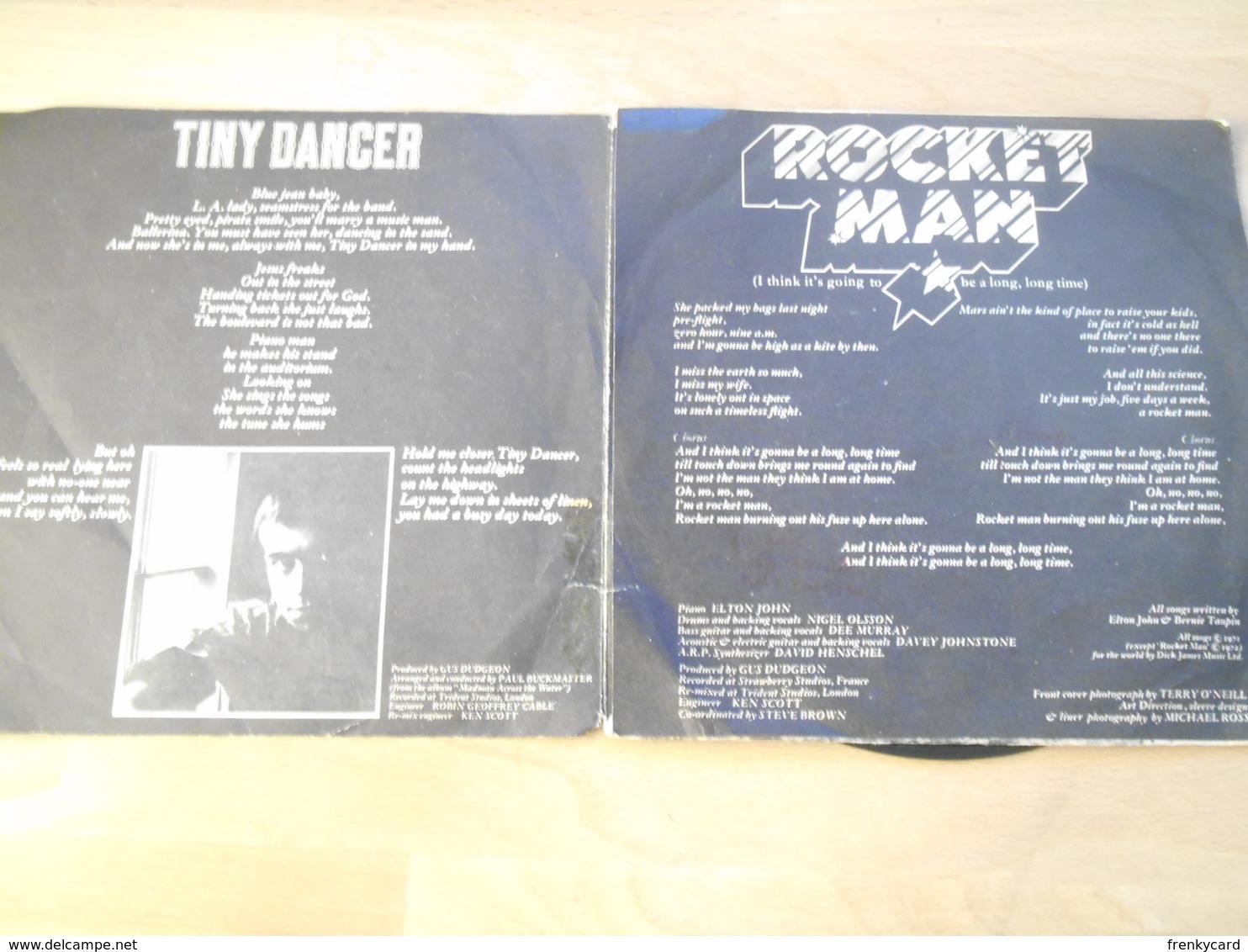 Elton John - Rocket Man - 1972 45 G - 45 Rpm - Maxi-Single
