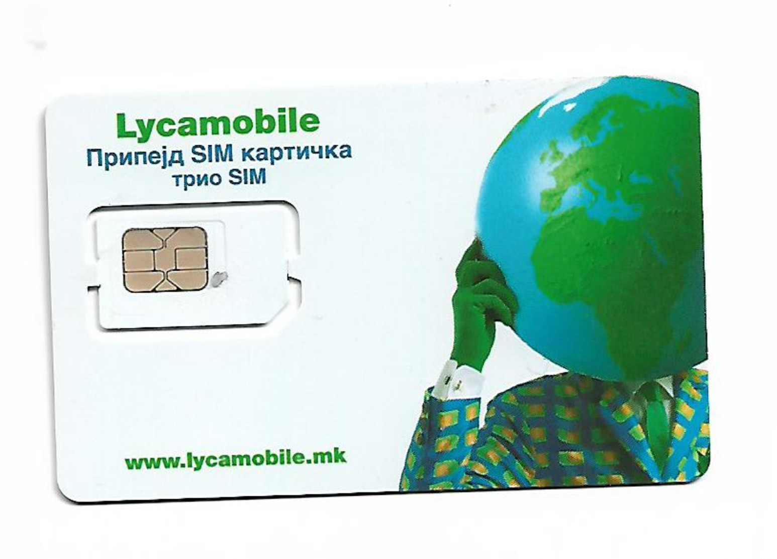 Macedonia Lycamobile SIM UNC - Macédoine Du Nord