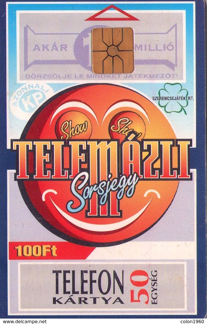 TARJETA TELEFONICA DE HUNGRIA. Telemázli. JUEGOS Y APUESTAS. HU-S-1996-02A. (036) - Hungría