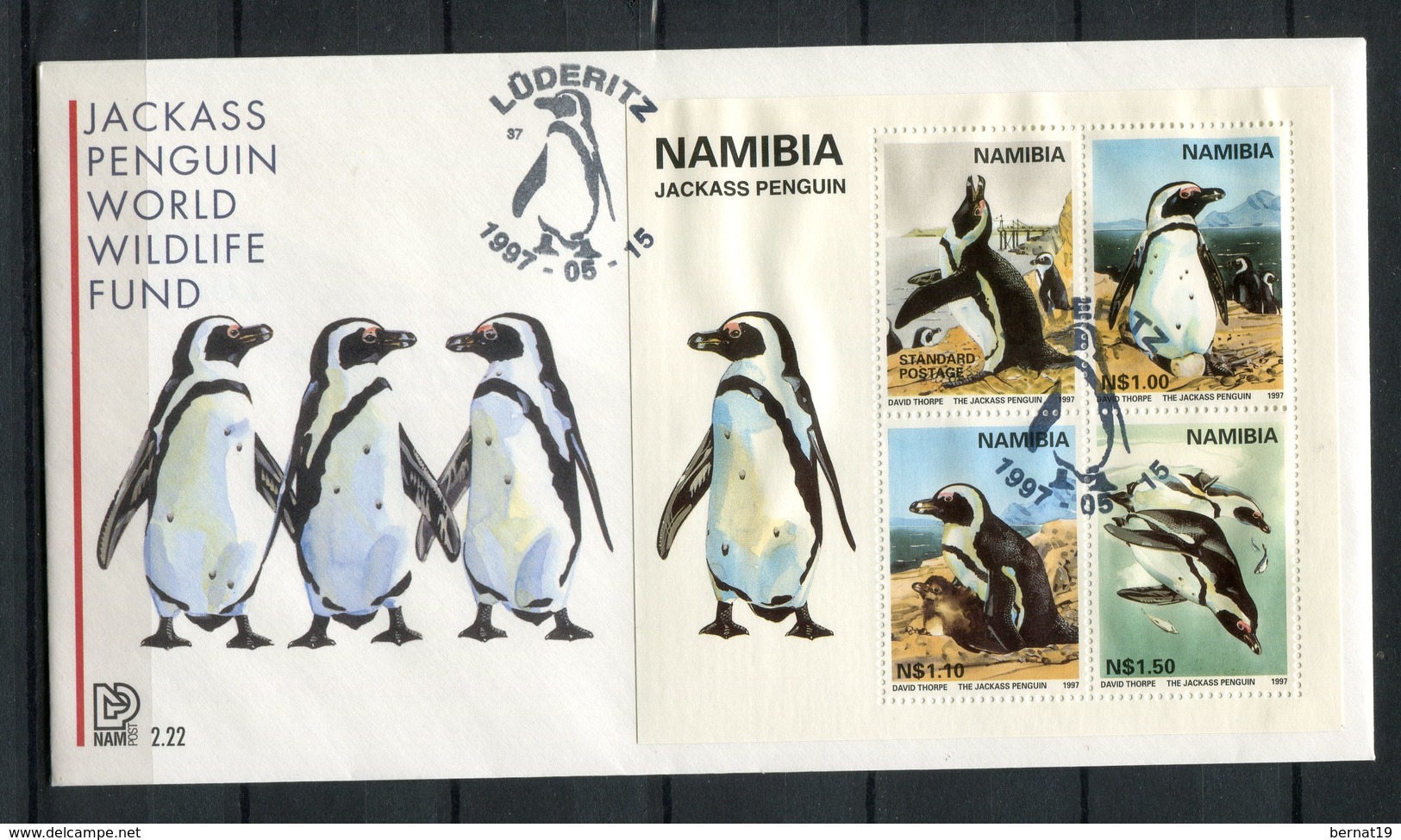 Namibia 1997. Yvert Block 28 FDC - Namibia (1990- ...)