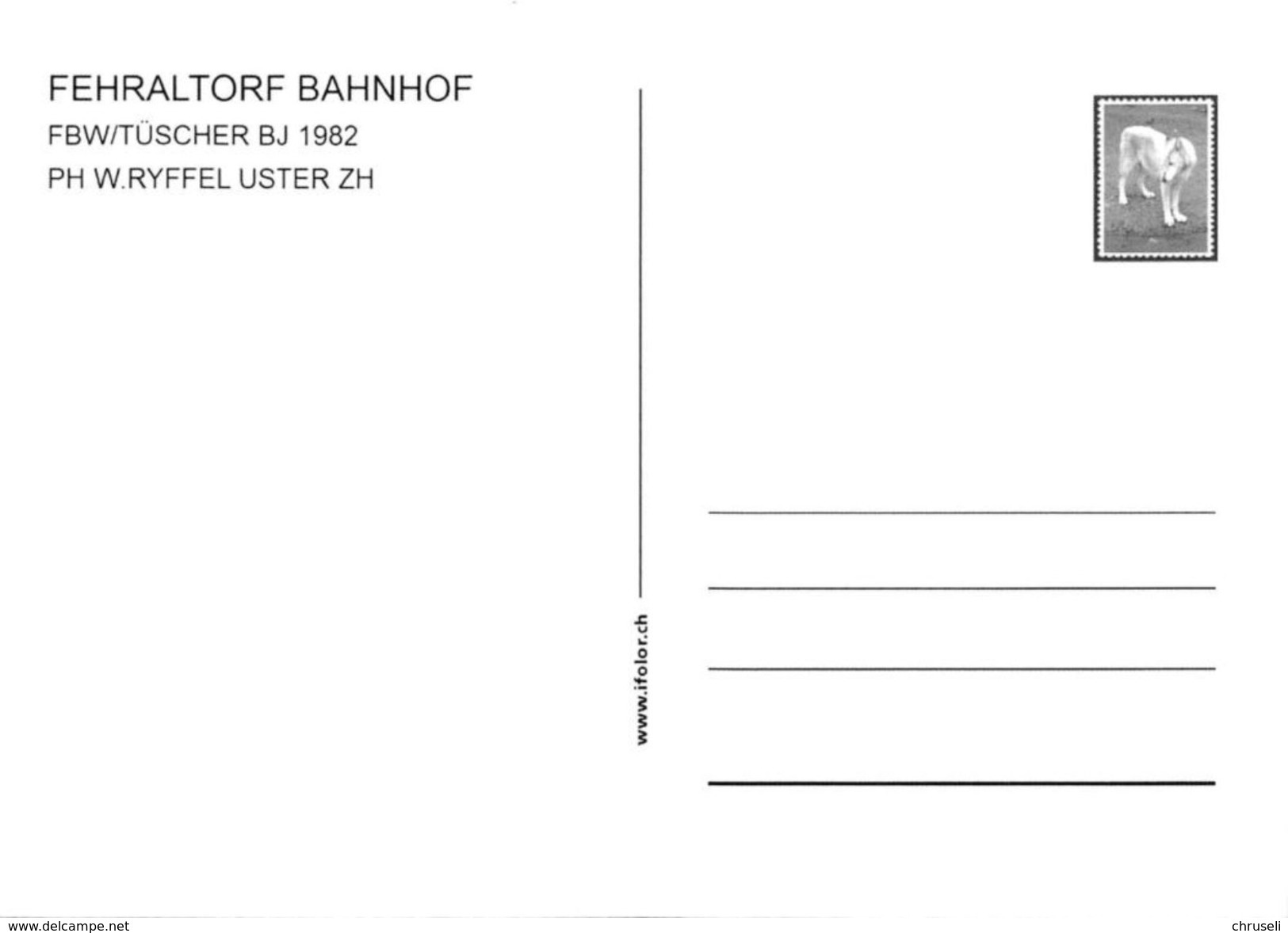 Fehraltorf  Postauto Limitierte Auflage! - Fehraltorf