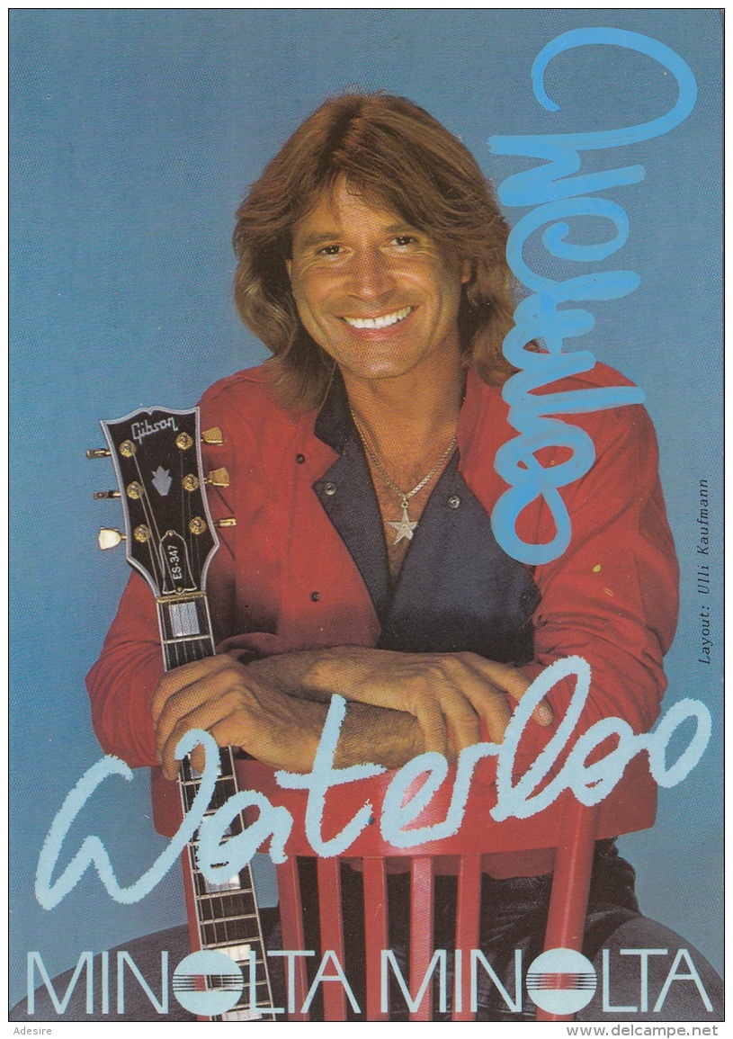 WATERLOO - Autogramm Auf Fotokarte V.Polydor - Sonstige & Ohne Zuordnung