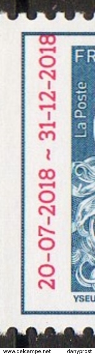 2018-2 PAIRES Marianne L'engagée 1.20 € Europe+1.30 € Monde-sans Et Avec SURCH 20-07-2018.31-12-2018 / NEUF-RARE - 2018-2023 Marianne L'Engagée