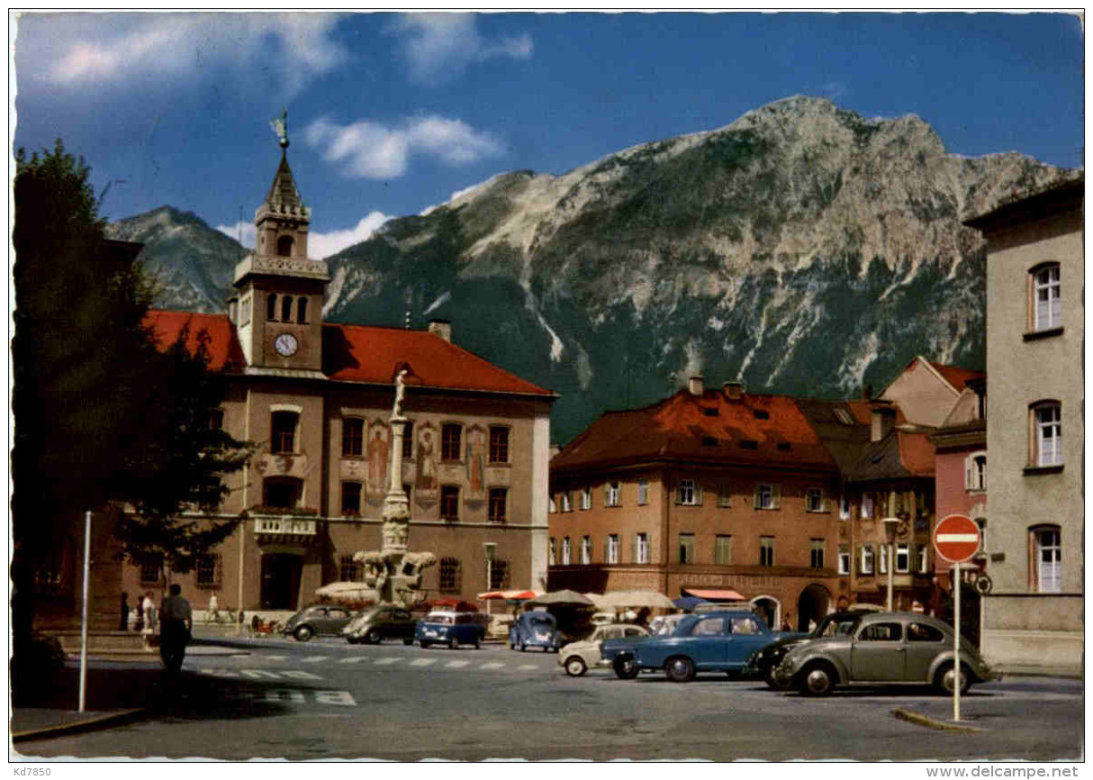 Bad Reichenhall - Marktplatz - VW Käfer - Bad Reichenhall