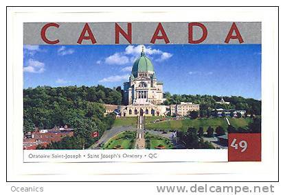 Canada (Scott No.2020 - Oratoire - Saint-Joseph - Oratory) [**] Autocollant / Self Adhesive - Neufs