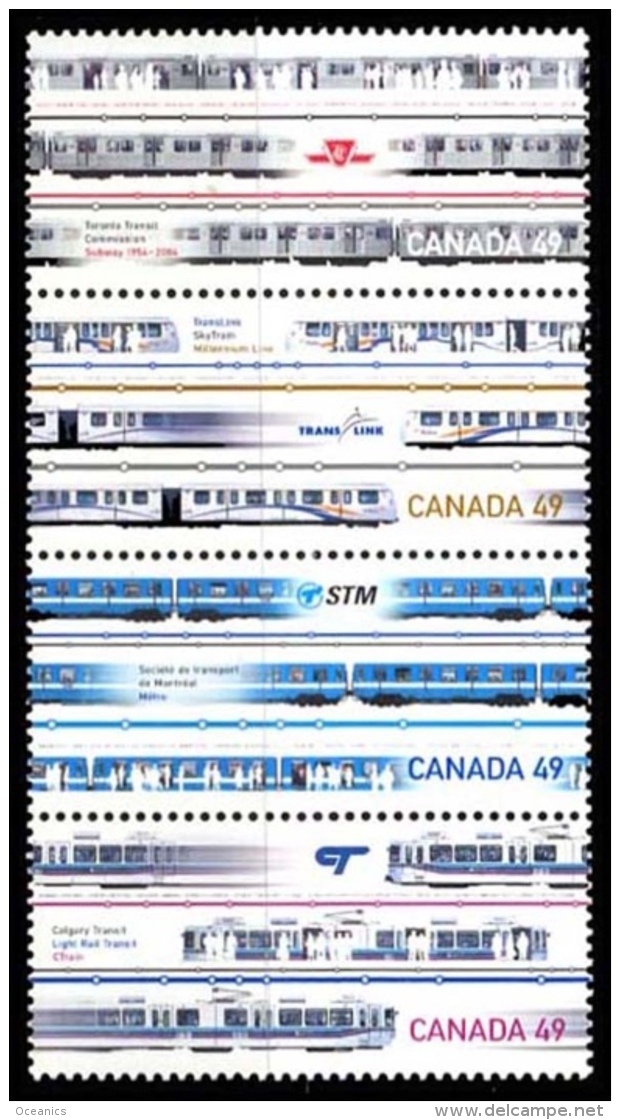 Canada (Scott No.2031a - Transport Urbain / Urban Ytansit) [**] - Neufs