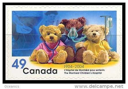 Canada (Scott No.2035 - Hopital Montréal Pour Enfants / Mtl Children Hospital) [**] Auto-collant / Self Adhesive - Ungebraucht