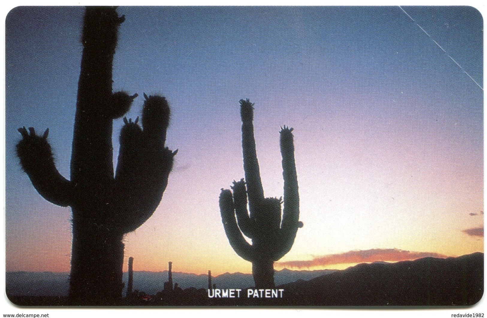 AR-TLC-URM-0007 - Jujuy - Two Cactus At Sunset (MINT) - Argentina