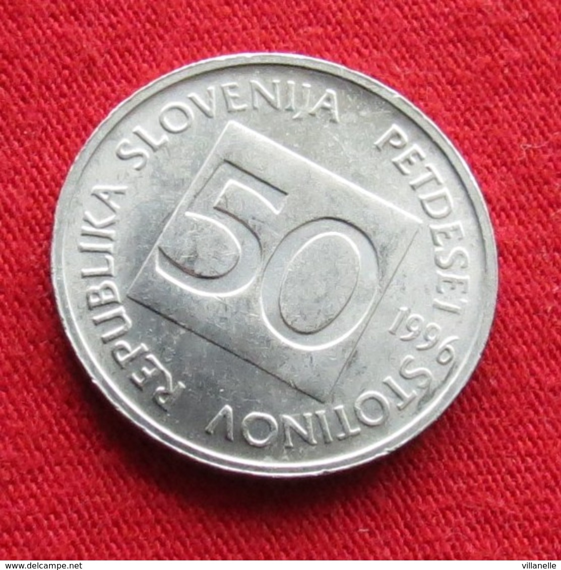 Slovenia 50 Stotinov 1996 KM# 3 Lt 1128 *V1T Eslovenia Slovenija Slovenie - Slovenia