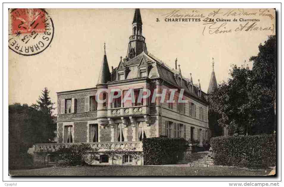 CPA Chartrettes Le Chateau De Chartrettes - Otros & Sin Clasificación