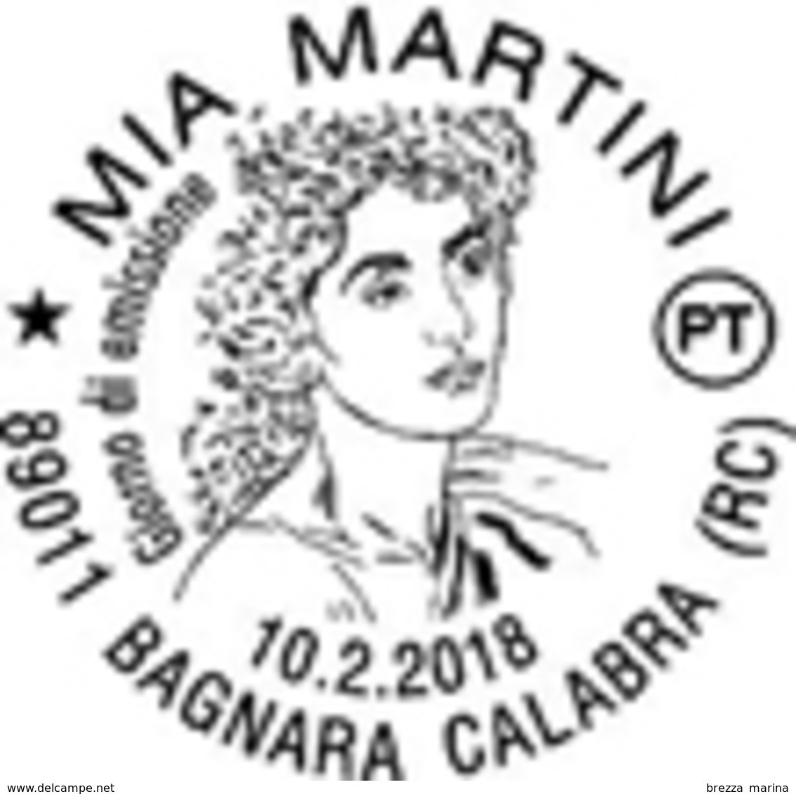Nuovo - MNH - ITALIA - 2018 - Mia Martini, Cantautrice (1947-1995) - Italian Legends - 0,95 - 2011-20: Neufs