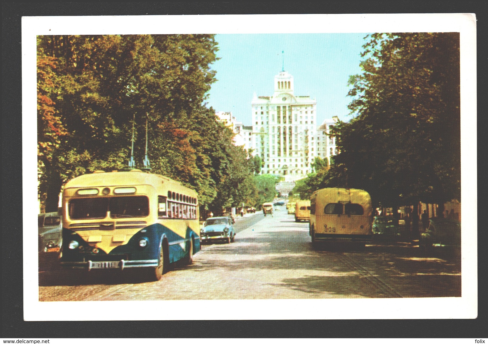 Kiev / Киев - Lenin Street - Vintage Bus - Ukraine