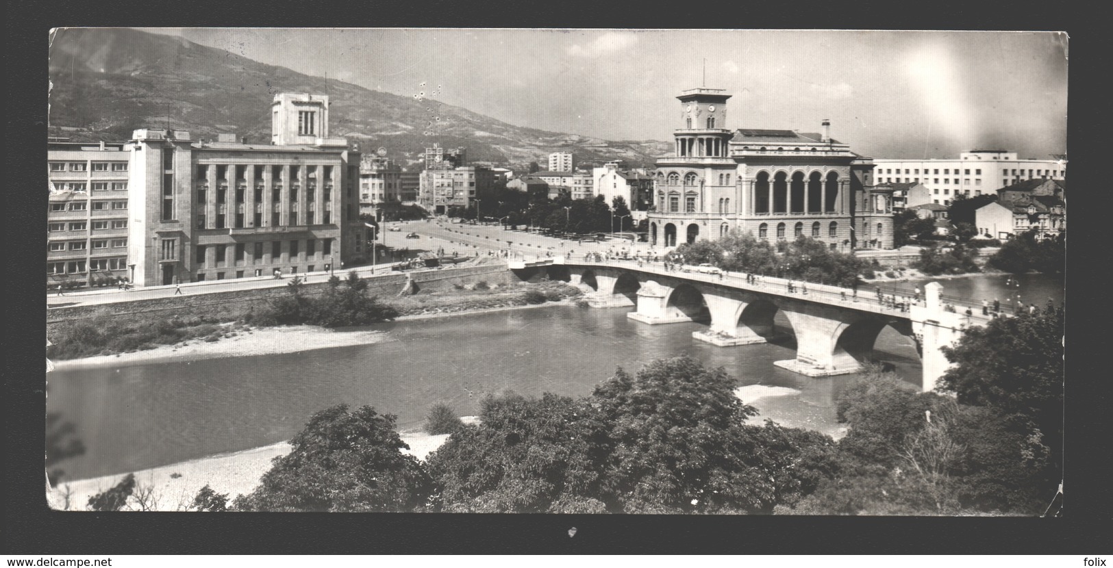 скопје македонија / Skopje - Aspekt De Skopje Avant De 26. VII 1963 - Midi Format - Macédoine Du Nord