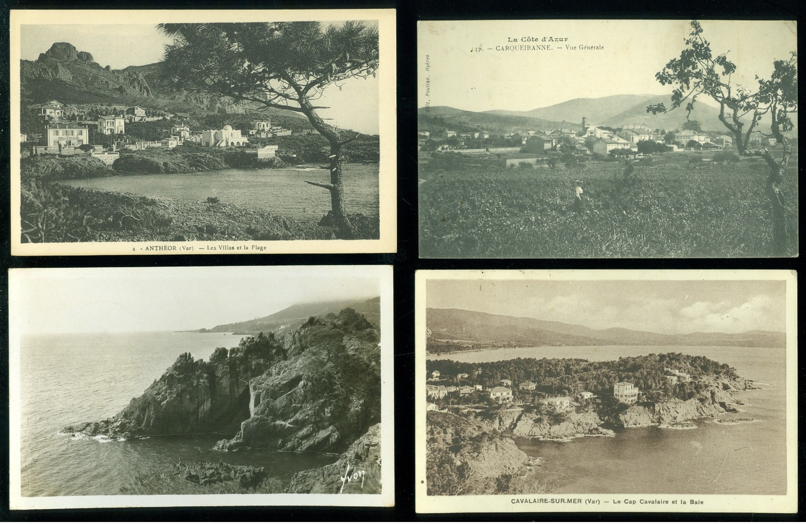 Beau lot de 60 cartes postales de France  Var    Mooi lot van 60 postkaarten van Frankrijk ( 83 ) - 60 scans