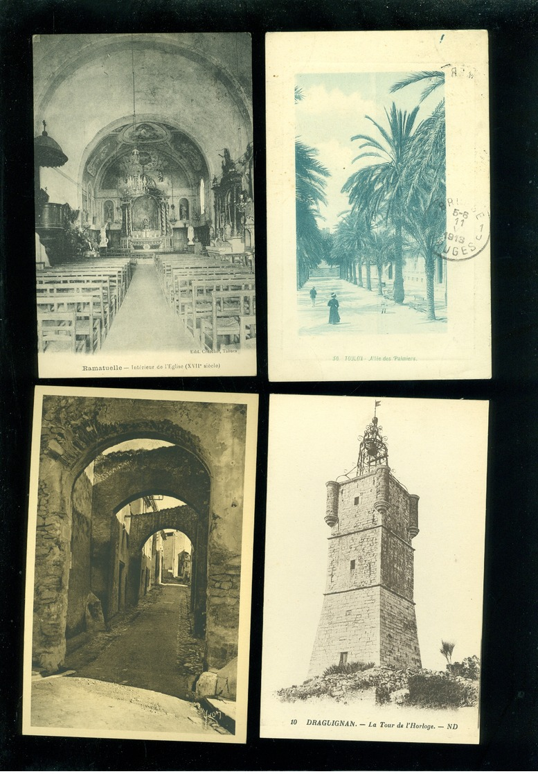 Beau lot de 60 cartes postales de France  Var    Mooi lot van 60 postkaarten van Frankrijk ( 83 ) - 60 scans