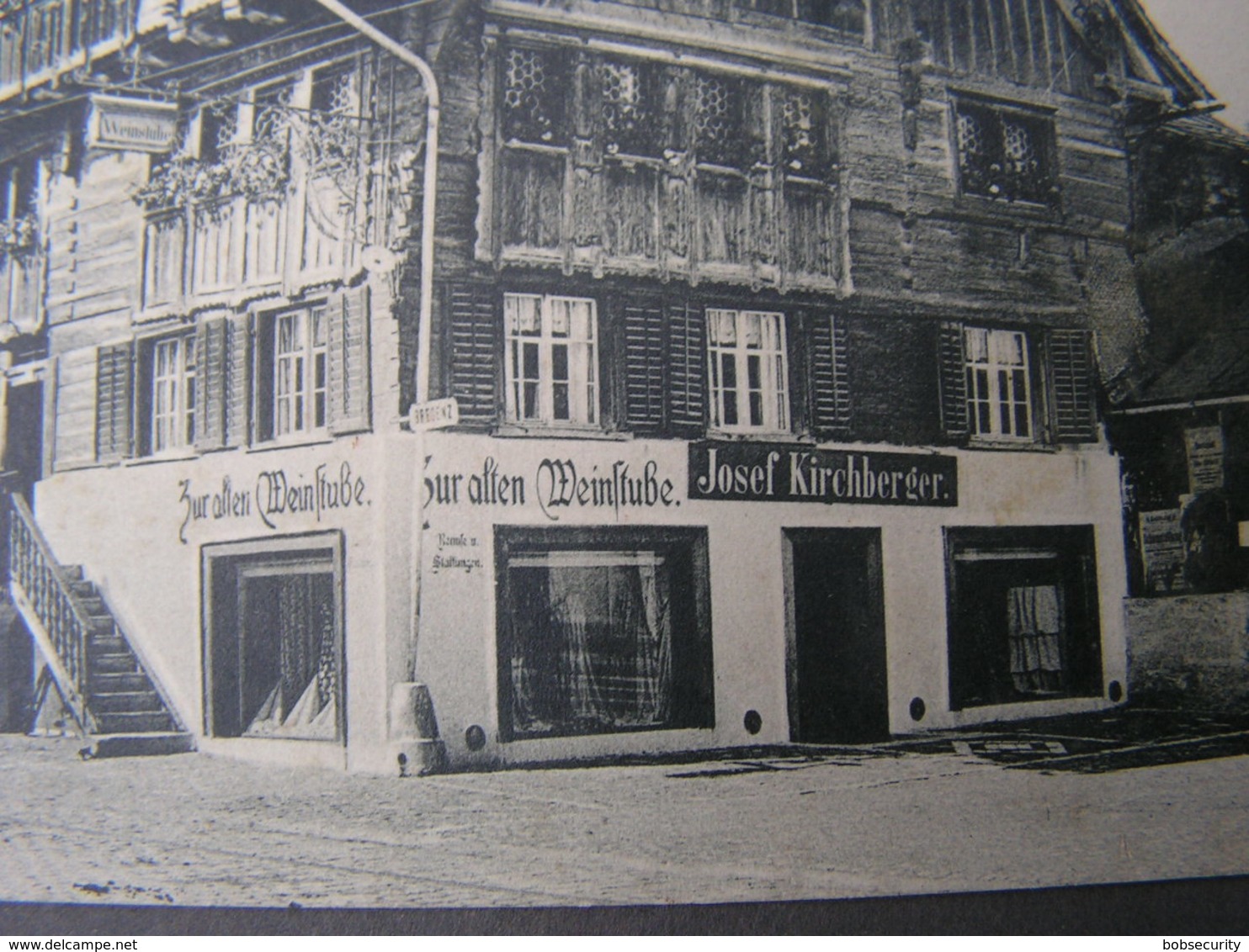 Dornbirn Weinstube , 1908  Mit Kastenstempel - Dornbirn