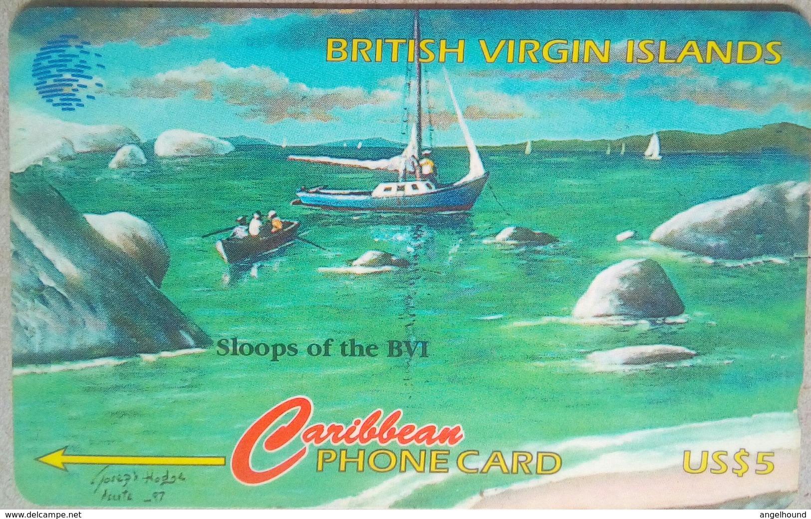 193CBVF Sloops Of BVI $10 - Vierges (îles)