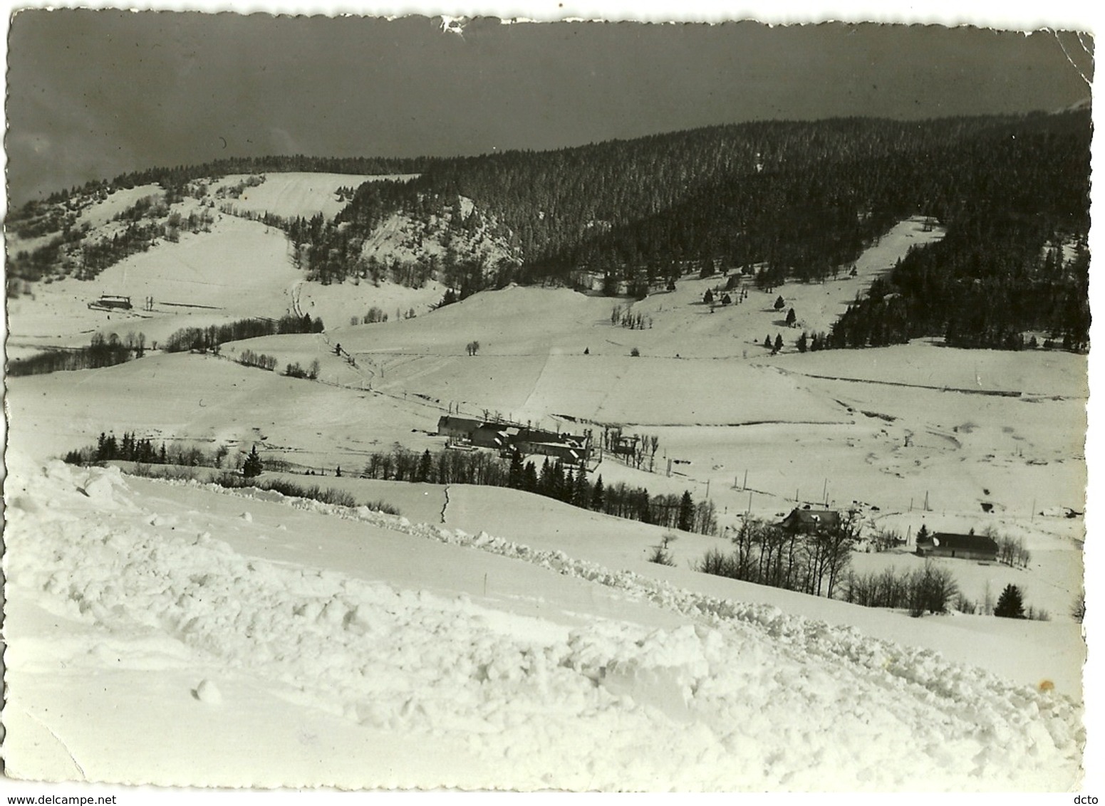 LA MORTE En Dauphiné Auberge Française De La Jeunesse Hameau Jean Poncet. Ed. Michallet (envoi 1951) - Other & Unclassified