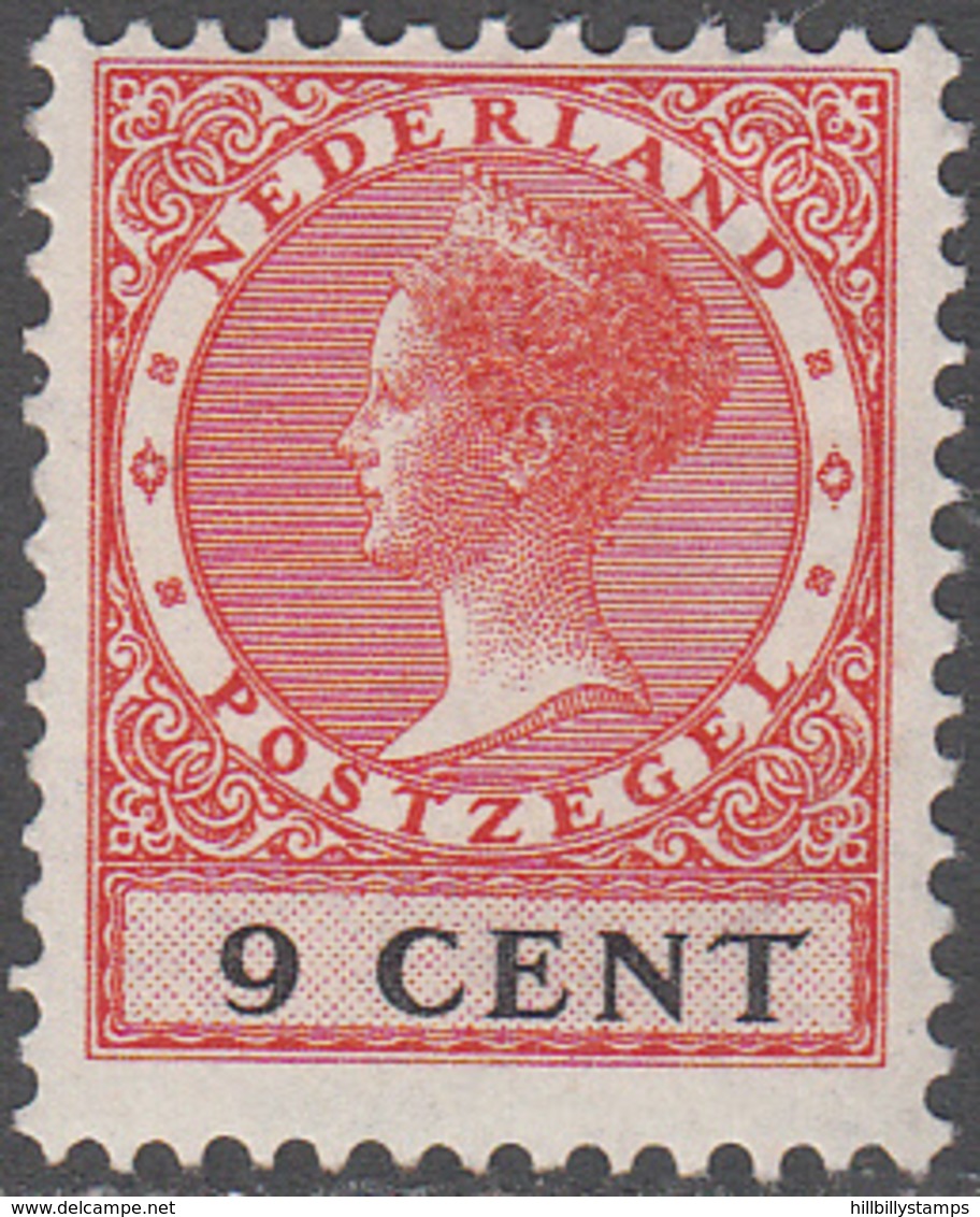 NETHERLANDS       SCOTT NO.  176       MINT HINGED      YEAR  1926     WMK--202 - Unused Stamps