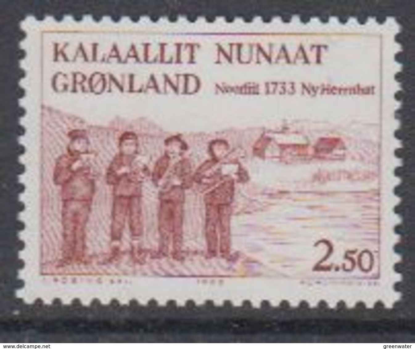 Greenland 1983 Herrnhuter Missionare 1v ** Mnh (41071F) - Ongebruikt