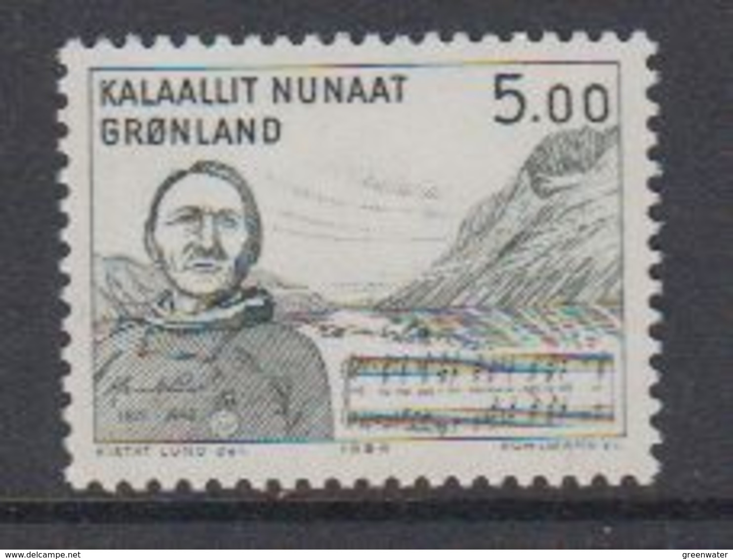 Greenland 1984 Hendrik Lund 1v ** Mnh  (41072D) - Ongebruikt