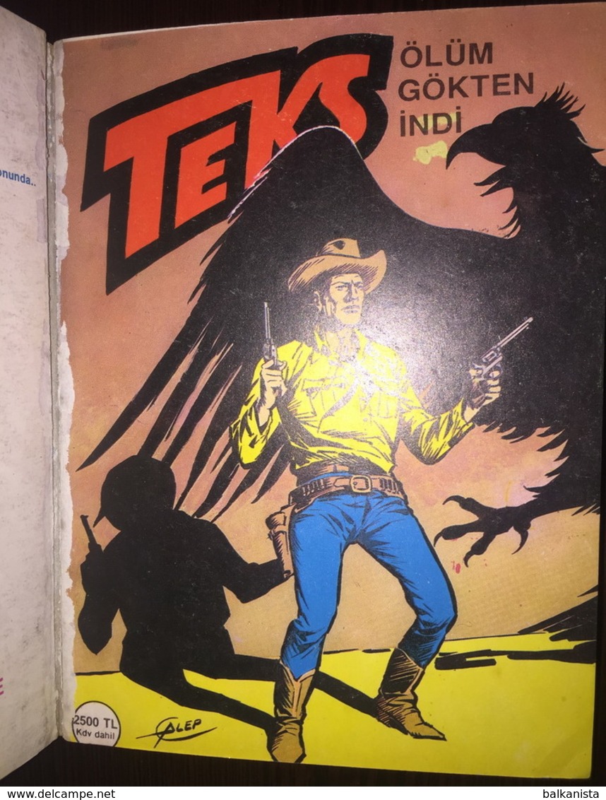 Tex Willer - Turkish Edition Teks Alfa Yayinlari - Vashington'da Tuzak-Olum Gokten İndi - Comics & Mangas (other Languages)