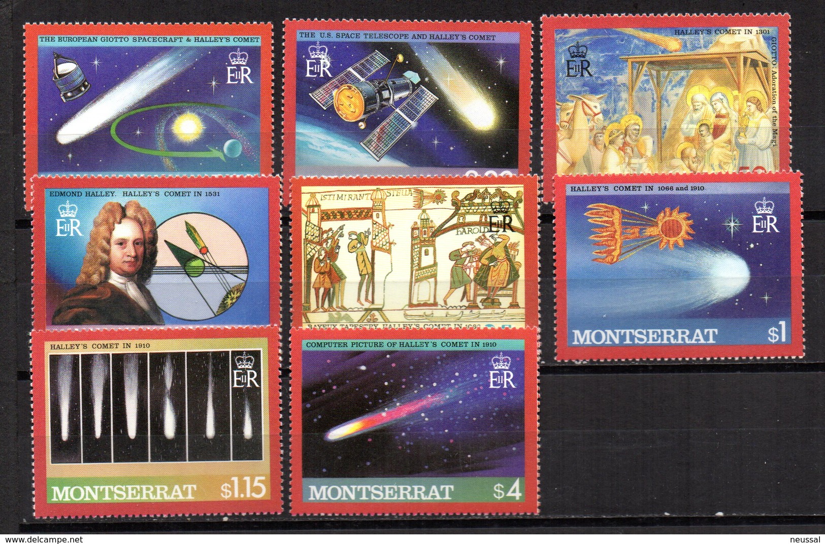 Serie Nº 612/9 Montserrat - Astrología