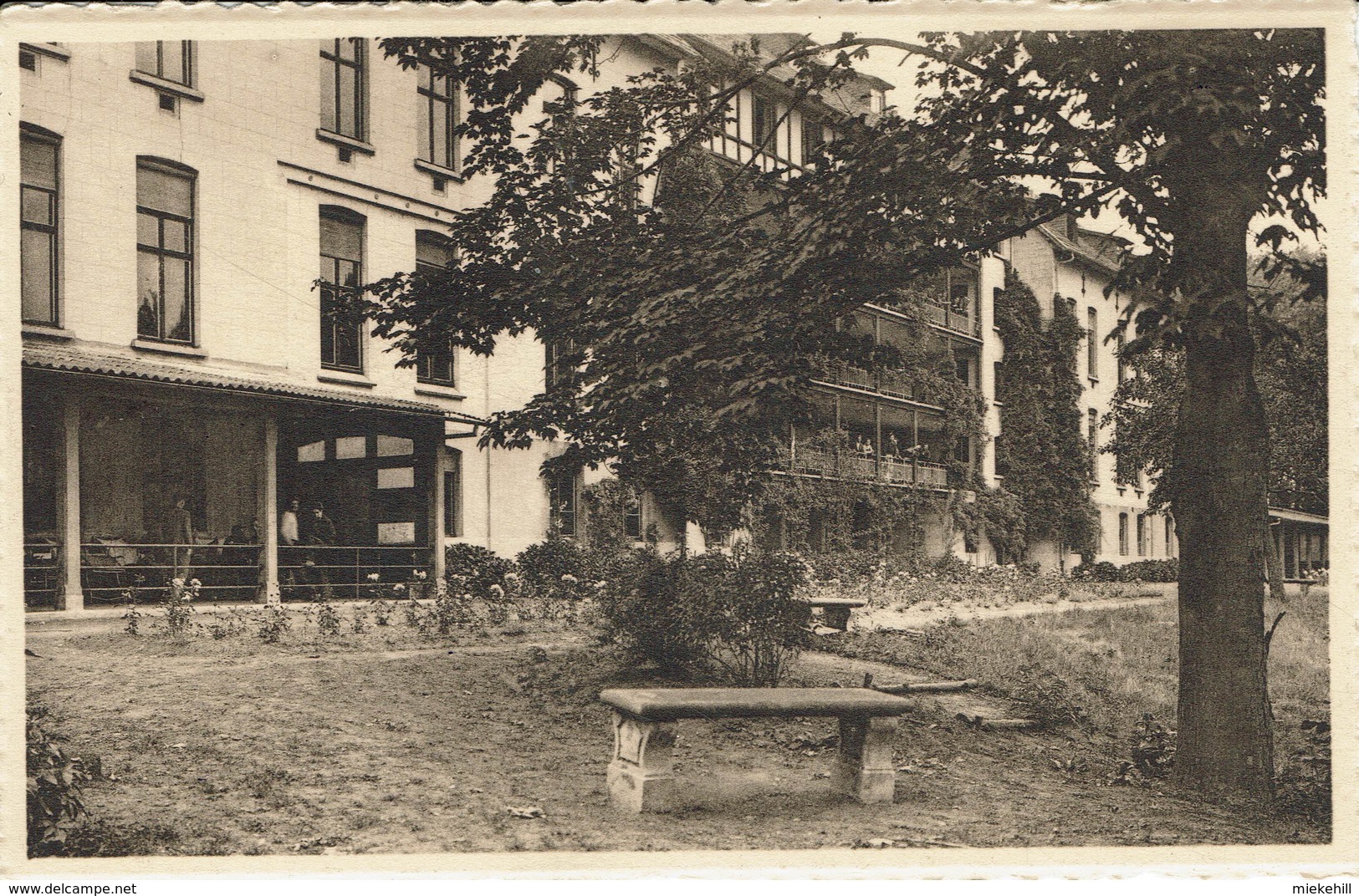 BUIZINGEN-BUYSINGEN-SANATORIUM ROSE DE LA REINE-GALERIE DE CURE - Halle