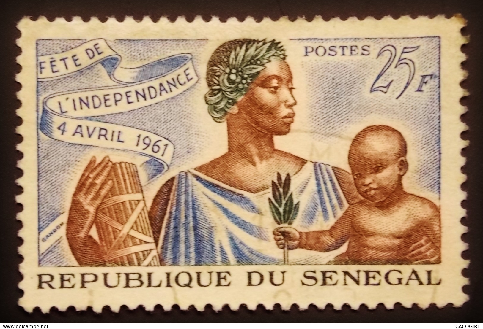 SENEGAL Y&T 204 - 300 Fete De L' Indépendance Et Congrès Panafricain / OBLITERE / RECTO VERSO - Sénégal (1960-...)