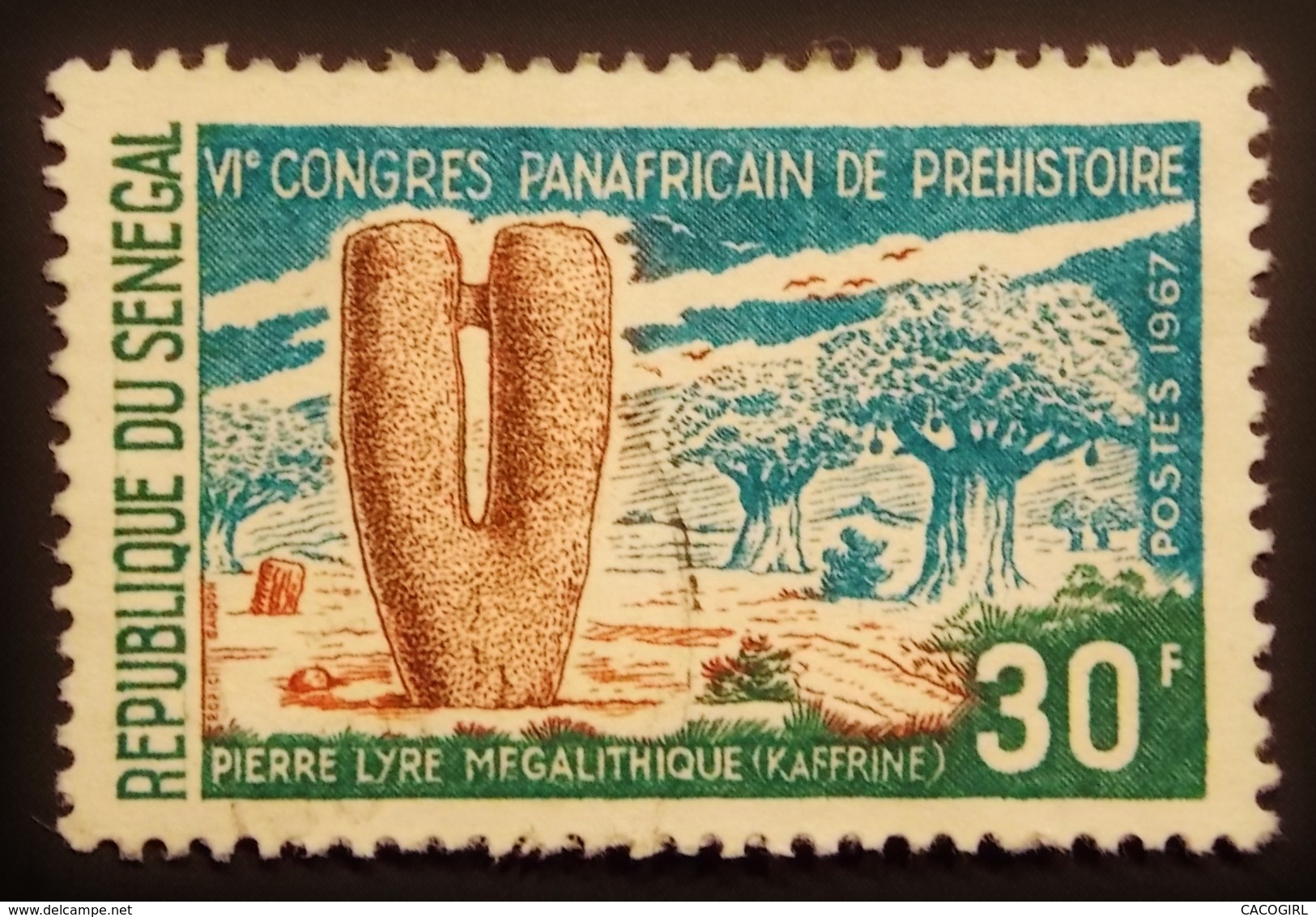 SENEGAL Y&T 204 - 300 Fete De L' Indépendance Et Congrès Panafricain / OBLITERE / RECTO VERSO - Sénégal (1960-...)