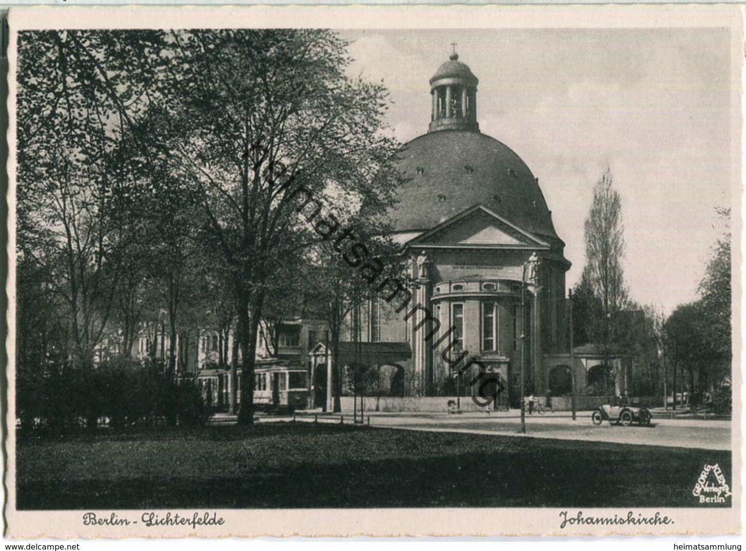 Berlin-Lichterfelde - Johanniskirche - Verlag Georg Klemm Berlin - Lichterfelde