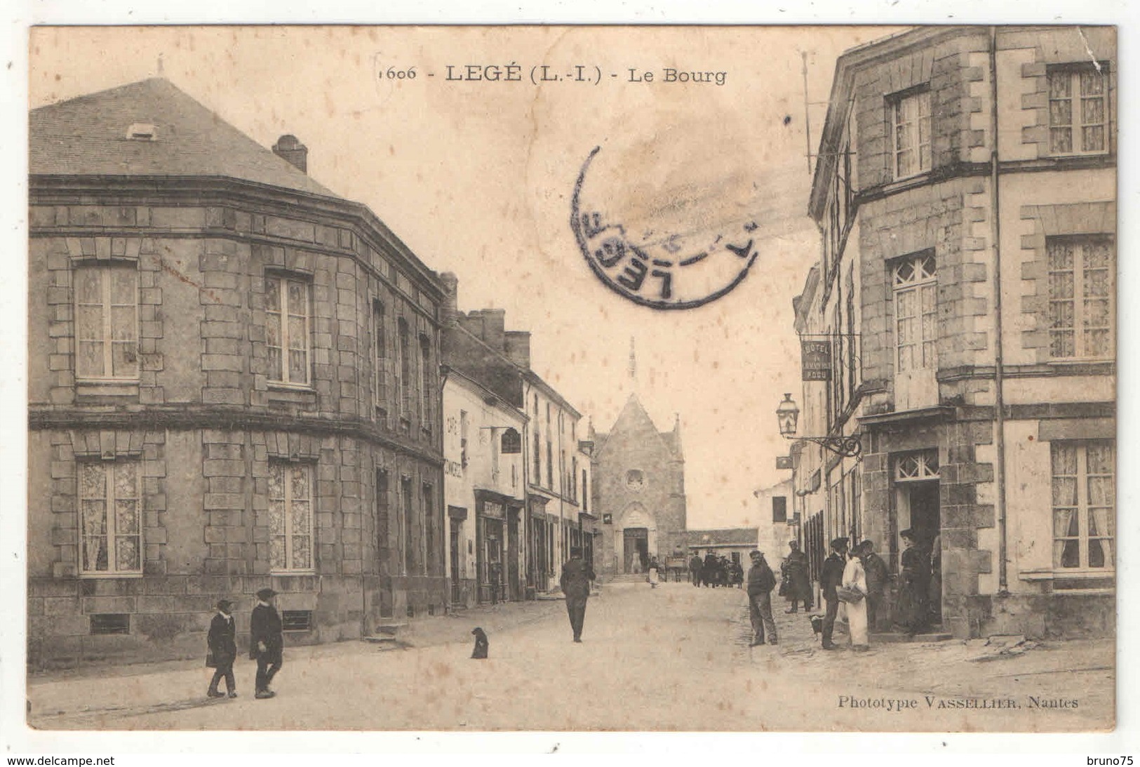 44 - Legé - Le Bourg - Vassellier 1606 - 1905 - Legé