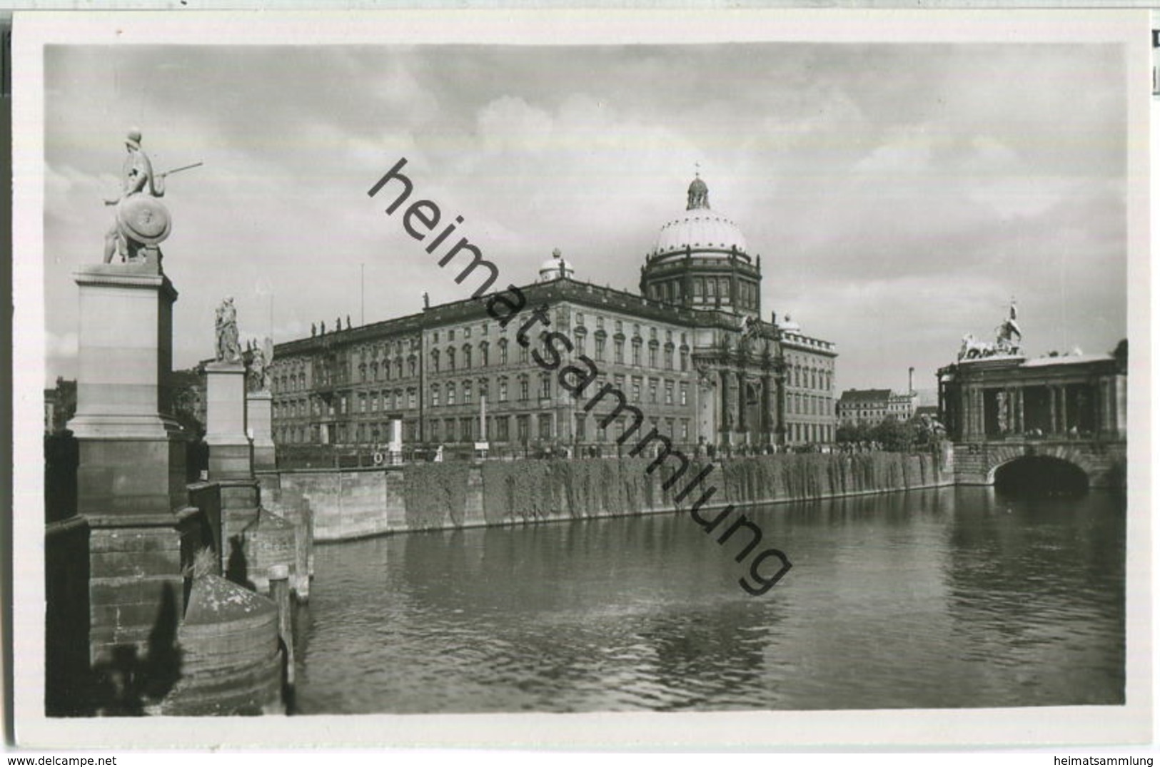 Berlin-Mitte - Schloss - Foto-Ansichtskarte - Mitte