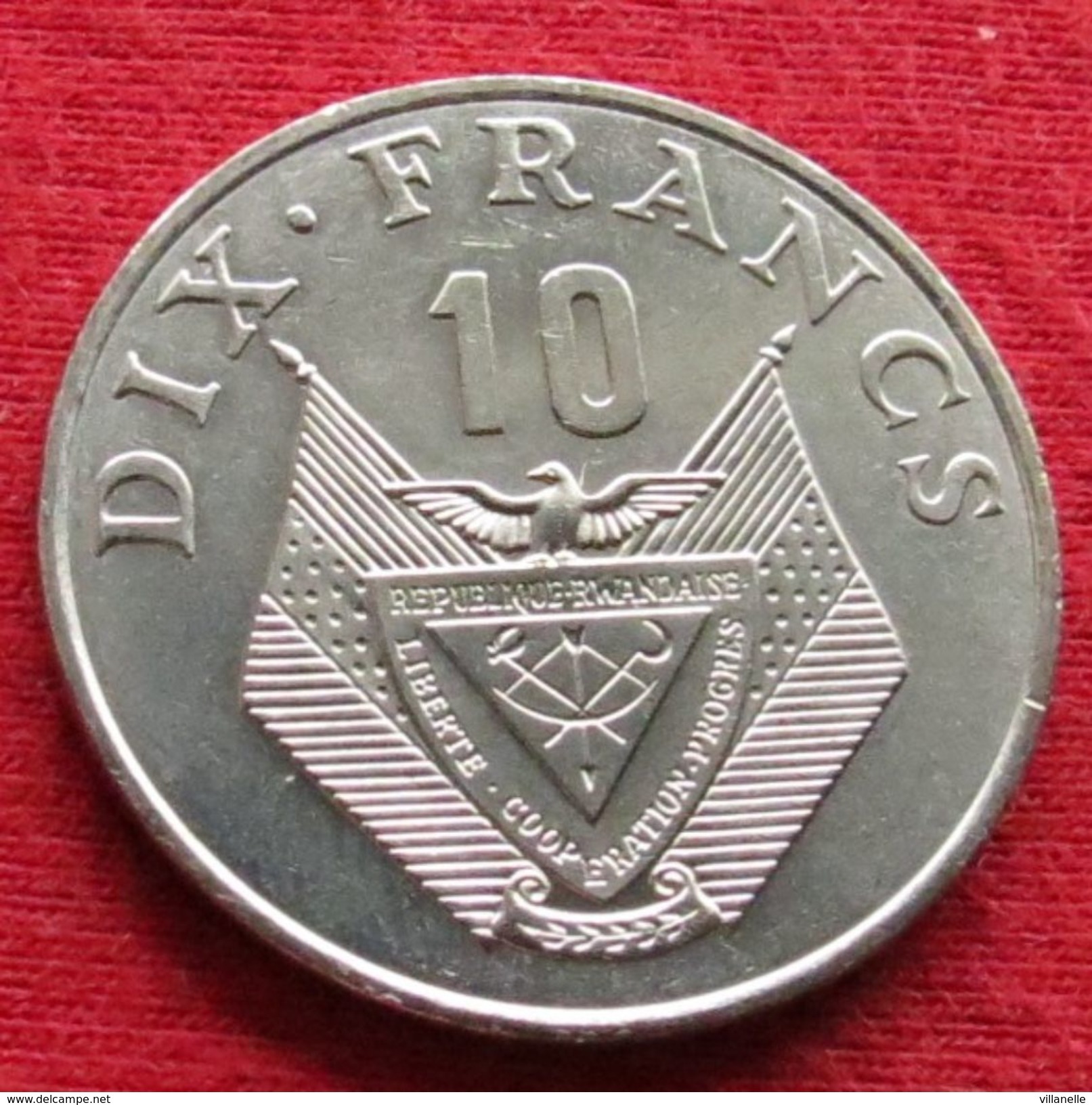 Rwanda 10 Francs 1985  Ruanda UNCºº - Rwanda