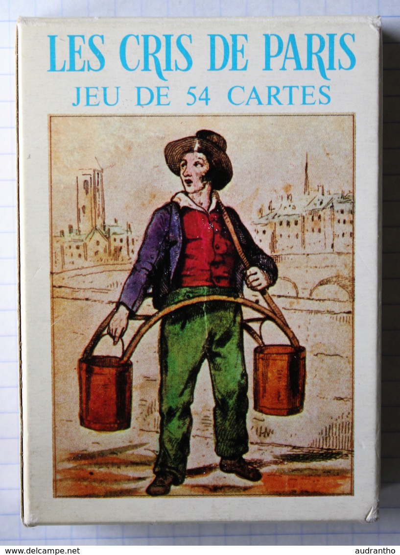 Beau Jeu 54 Cartes à Jouer Les Cris De Paris Grimaud Vieux Métiers - 54 Cartes