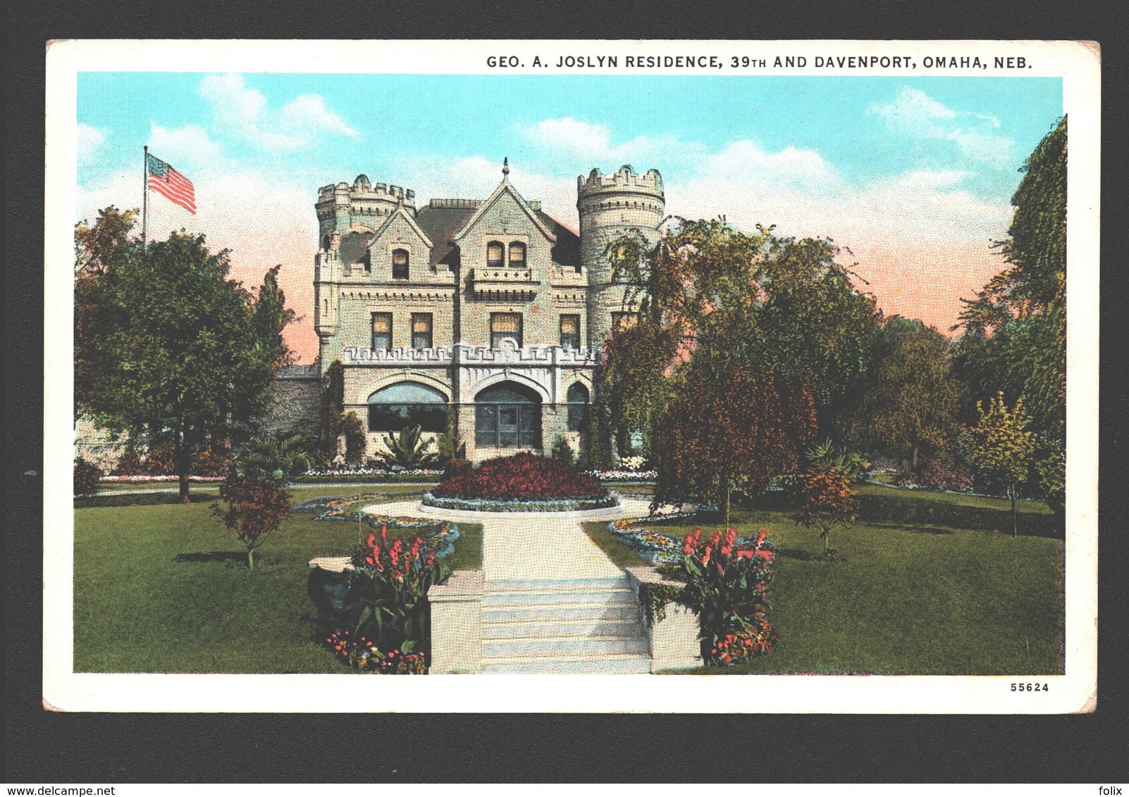 Omaha - Geo. A. Joslyn Residence, 39th Davenport - Omaha