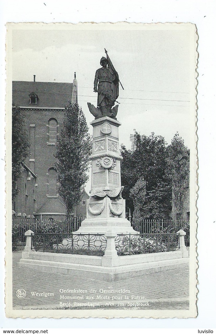 Wevelgem Gedenksteen Der Gesneuvelden - Wevelgem