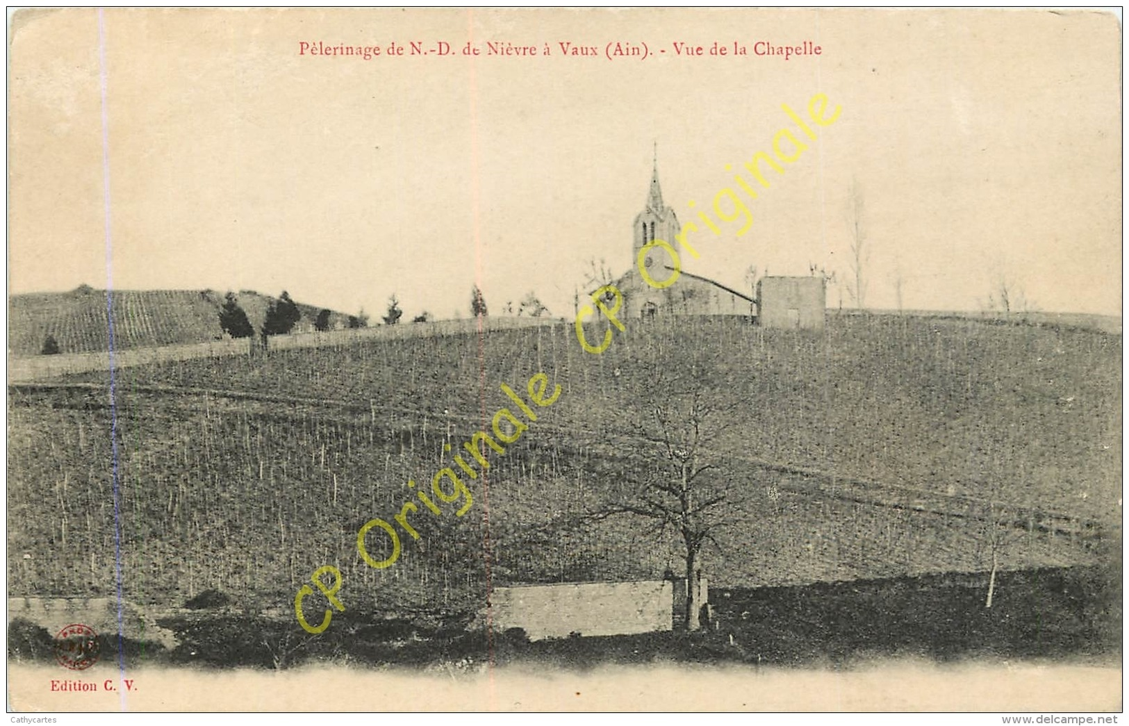 01.  VAUX .  Pèlerinage De ND De Nièvre .  Vue De La Chapelle . - Non Classificati