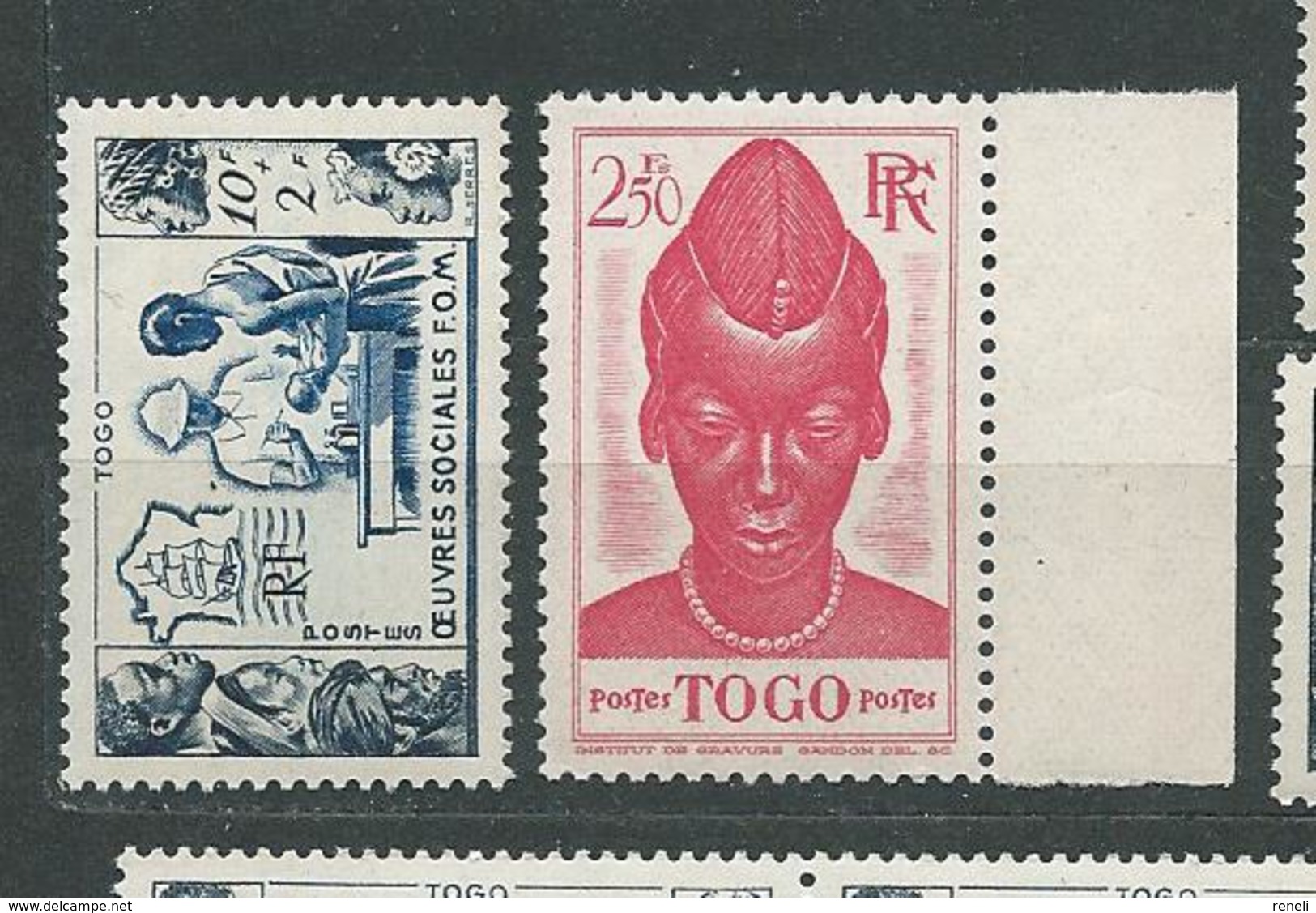 7OGO  LOT  N°  254+204  **  TB  2 - Neufs