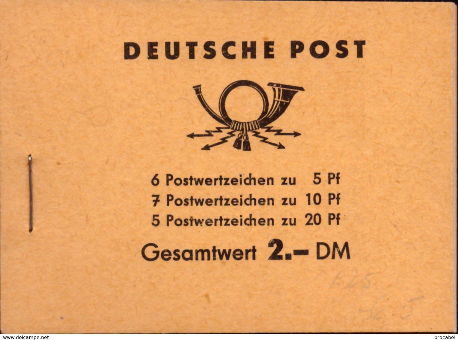 Germany DDR Booklet**  MNH - Markenheftchen