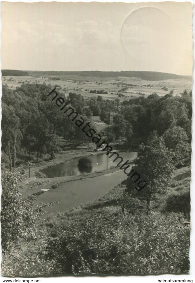 Grünberg (Hessen) - Brunnental - Foto-AK Gel. 1955 - Gruenberg