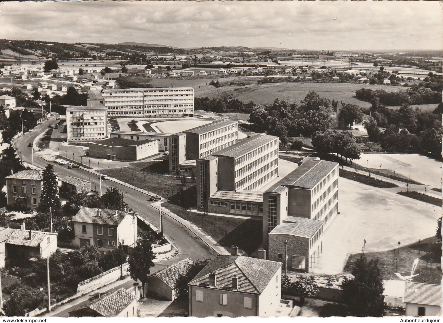 MACON Le Lycée De Garçons Vue Aerienne 1125J - Macon