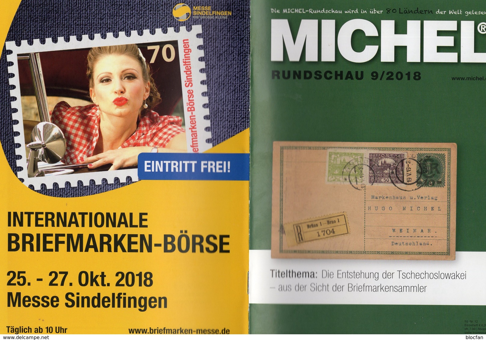 MICHEL Briefmarken Rundschau 9/2018 Neu 6€ Stamps Of The World Catalogue/magacine Of Germany ISBN 978-3-95402-600-5 - Deutsch