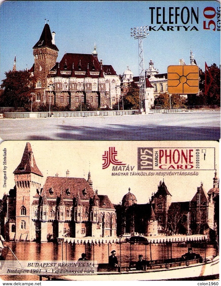 TARJETA TELEFONICA DE HUNGRIA. Castillo De Vajdahunyad. HU-P-1995-04. (130) - Ungheria