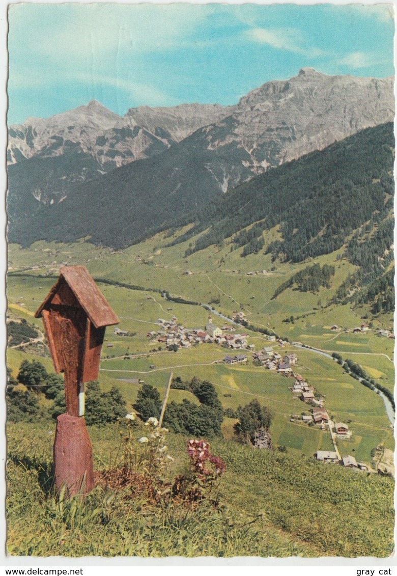 NEUSTIFT I Stubaital Geg. Serles Und Kesselspitze 2726 M, Austria, Used Postcard [21970] - Neustift Im Stubaital